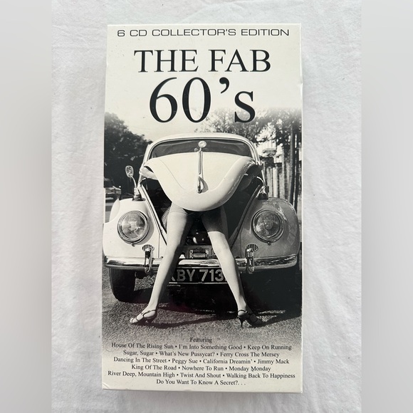 The FAB 60's 6‎ CD Collector's Edition💓 - Picture 1 of 3